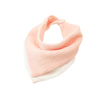 Blush Blossom Reversible Bandana Bib