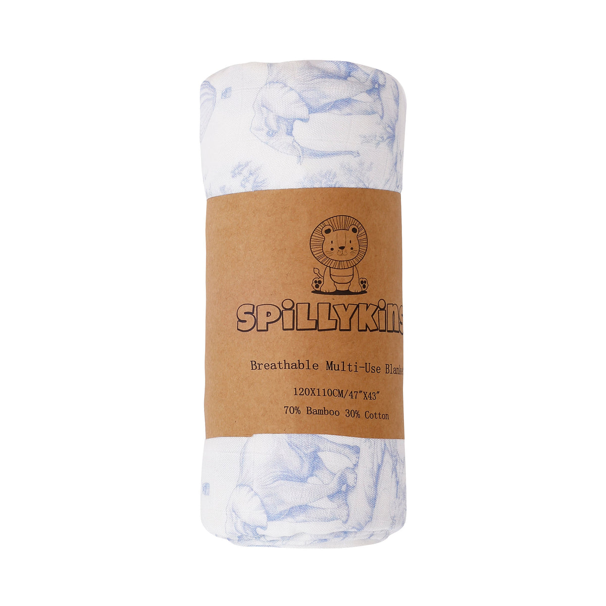 Safari Daydream Bamboo Cotton Swaddle