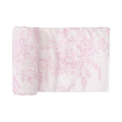 Pink Dreams Bamboo Cotton Swaddle