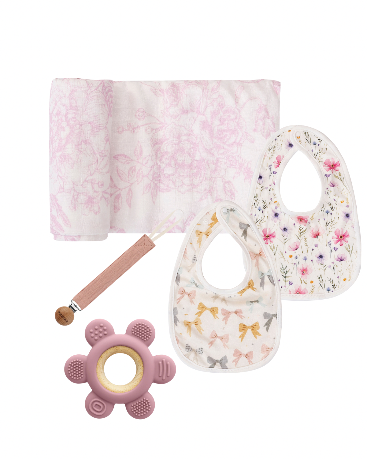 The Pretty in Pink Baby Gift Set