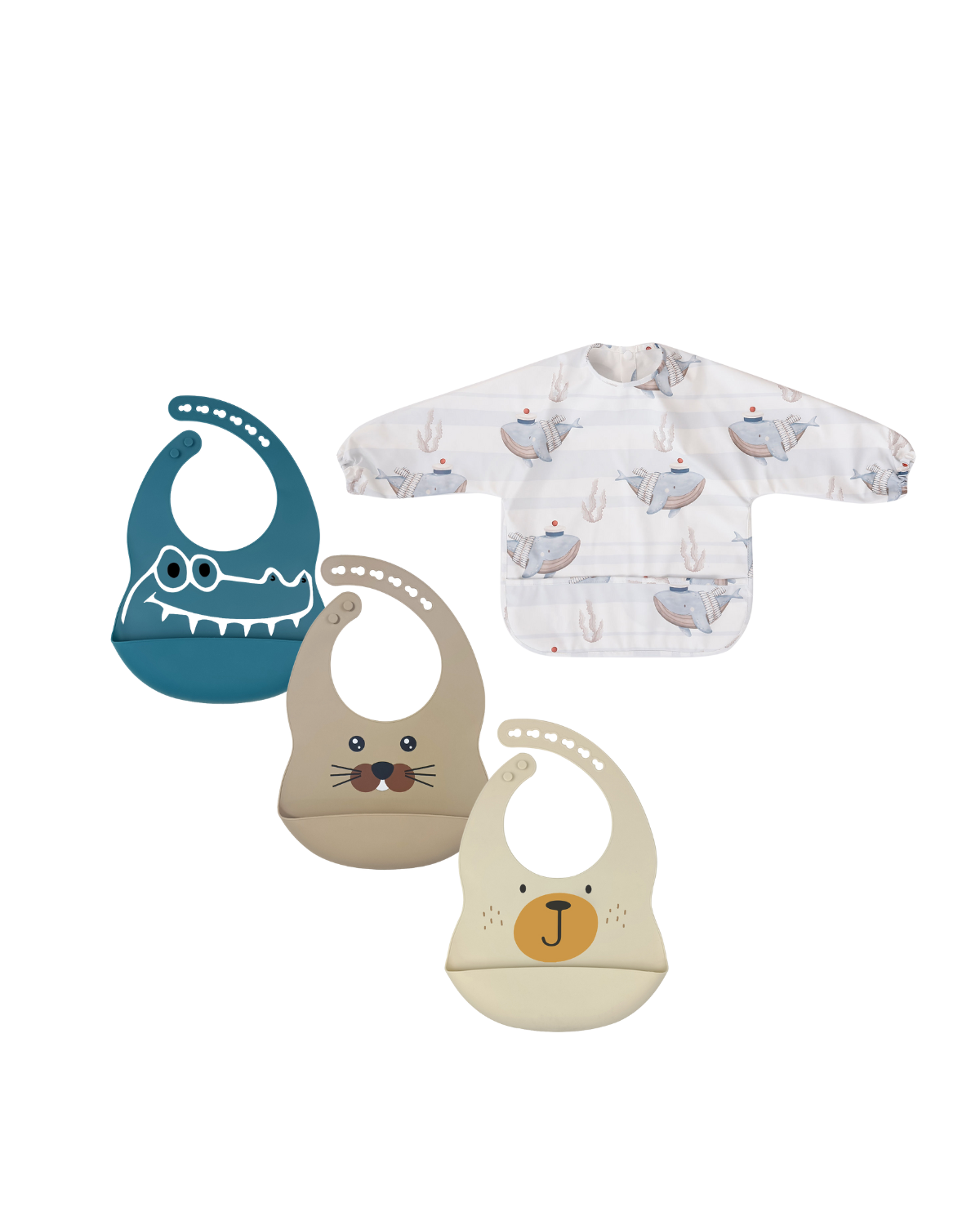 Ultimate Mealtime Bib Set