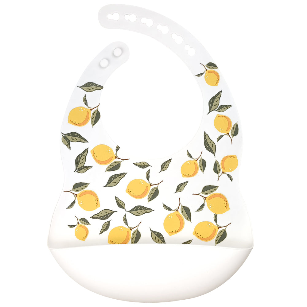 Lemon Grove Silicone Baby Bib