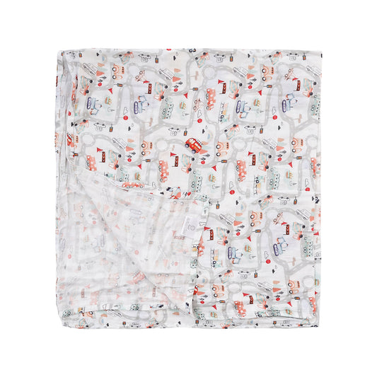 On The Road Bamboo Cotton Swaddle