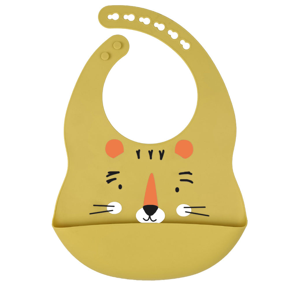 Animal Pals Silicone Bib Set