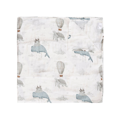 Under Sea Dreaming Bamboo Cotton Swaddle