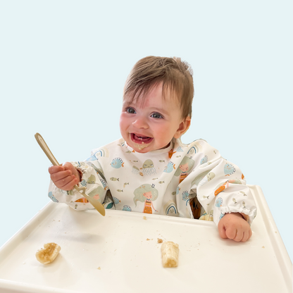 Under The Sea Long Sleeve Bib