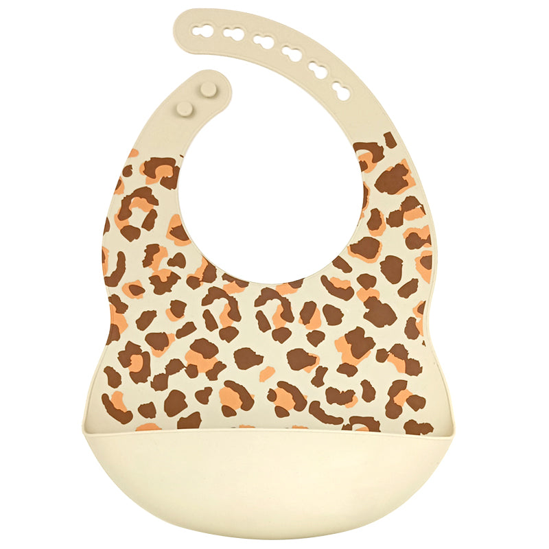 Wild Safari Silicone Baby Bib