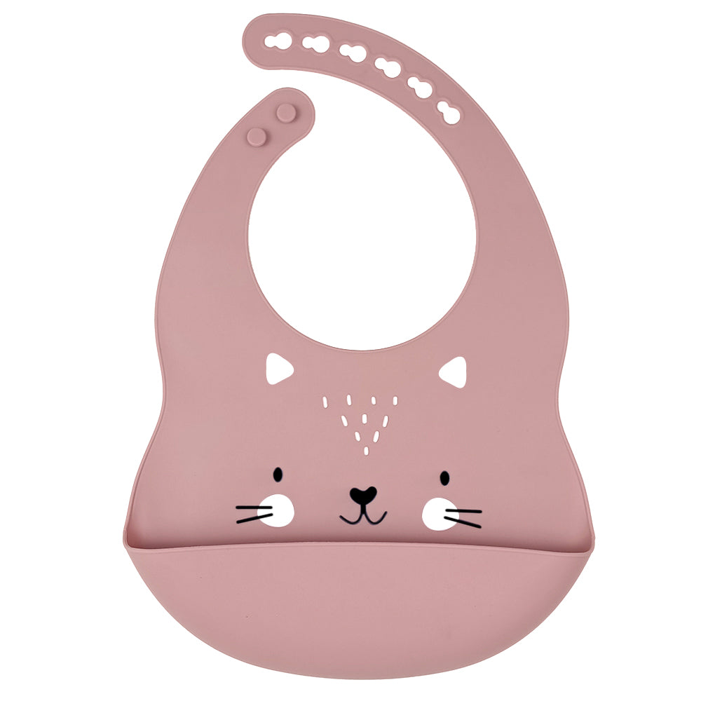 Animal Pals Silicone Bib Set